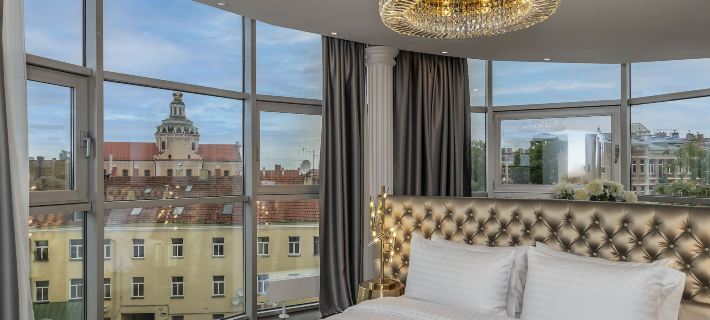St Palace Hotel Hotele w: Wilno