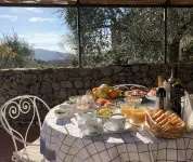 Fattoria Lornano Winery - breakfast