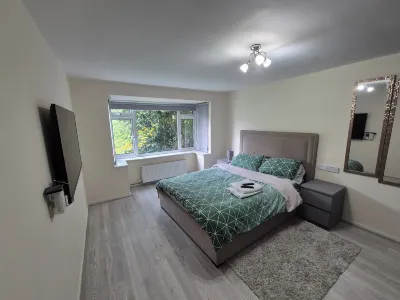 在博勒姆伍德的可愛與美麗的2臥室公寓 The Hertsmere附近的飯店