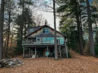 Spacious Waterfront Cabin with Incredible Views - Gorgeous Tranquil Retreat