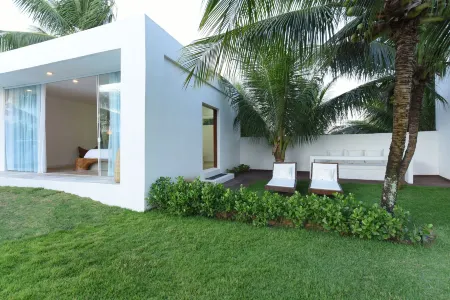 Pe na Areia Boutique Hotel Отели в г. Жапаратинга