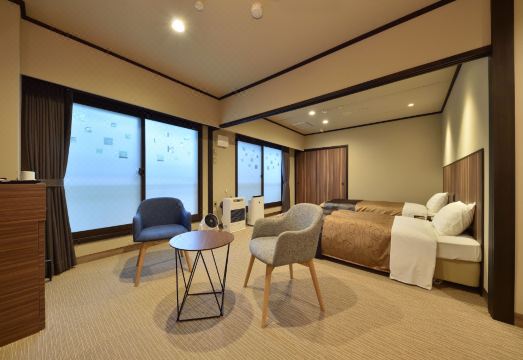 비에이 자연경관과 어우러진 숙소