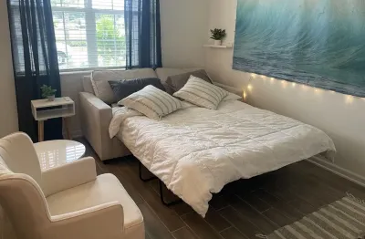 Cozy Beach Style Attached Apartment Studio