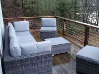 A little slice of paradise, in all 4 seasons. Private beach, Dock and Sunsets!! Hotels in Freedom