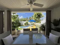 Stunning, Gated Villa opposite the best beach in Barbados with its own pool