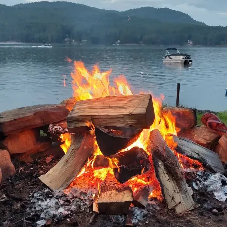 Gorgeous lake view