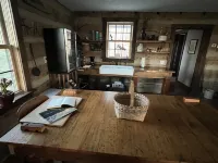 Wooden Head Cabin Early1800's Log Cabin with a View and Modern Amenities