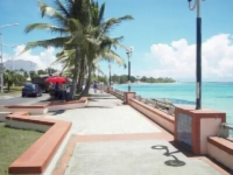 Charming T2 '' Le Colibri '' garden floor with flowers and all comforts in Ste Anne Wifi