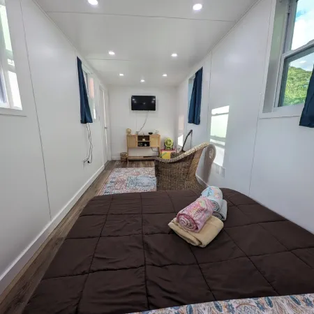 Lameshur Bay Glamping Site with AC