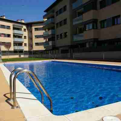 PR39 Terraza y Piscina Parking Tossa de Mar Fitness & Recreational Facilities