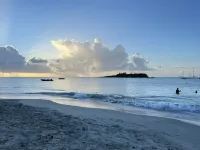 Studio Hibiscus 2 in Gosier with sea view.