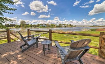 Idyllic Idaho Falls Retreat w/ River Views!