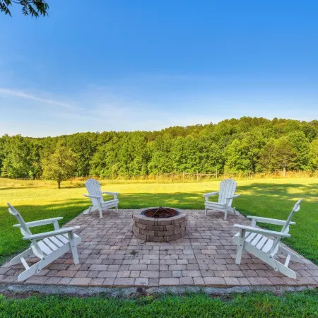 Home w/ Fire Pit on 27 Acres in Walhalla!