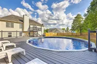 Charming Covington Home w/ Fire Pit + Game Room! - parking