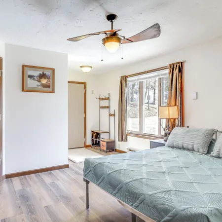 Riverfront Covington Cabin w/ Deck & Fire Pit!