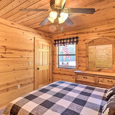 Peaceful Cabin w/ Deck + Scenic Mtn Views!