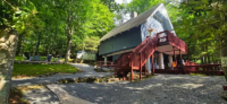 Blue Ridge Mountains Getaway Cabin • Skiing • Firepit • Outdoor Theater