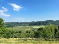 Garten mit Einzigartigem Panoramablick Nähe Tettnang, Bodensee und Messe Hotels in Tettnang