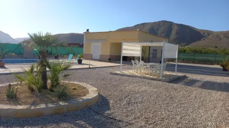 Villa with swimming pool not overlooked