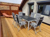 Vacation apartment with direct access to the cycle & footpath around Lake Halbendorf Hotel di GroB Duben