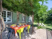 Stone House St Denis with Pool & Views - 빌라