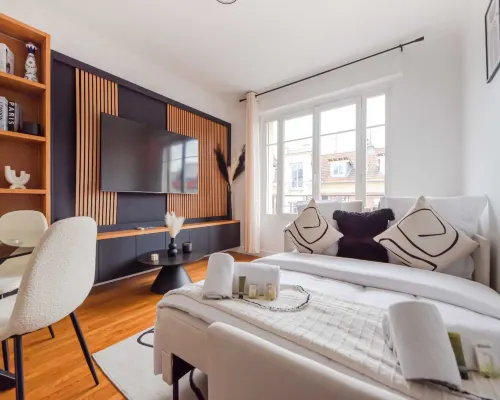 Modern apartment - Saint-MandÃ© - 1BR/4P 聖芒代酒店
