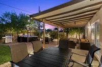 Las Vegas Oasis with Private Pool and Hot Tub 12-min from The Strip