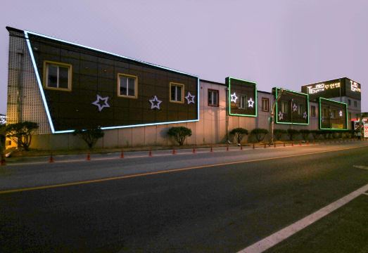 무인 주차 공간