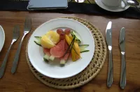 Amani Safari Lodge - Frühstück