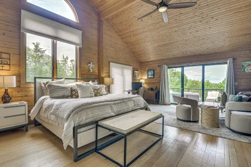Elegant & Quiet Maine Escape w/ Sauna & Deck! - 3-Star