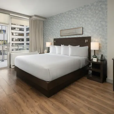 The Bernic Hotel New York City, Tapestry Collection by Hilton Hotels near UN Gift Garden - "Good Defeats Evil"