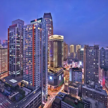 Glenview ITC PLAZA Chongqing Отели рядом с достопримечательностью «Jiefangbei Pedestrian Street»