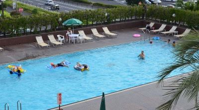 屋外プール アートホテル鹿児島の写真