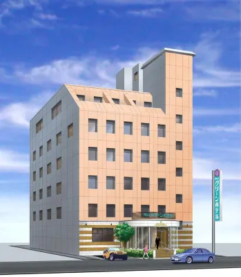 岡山綠色飯店 岡山大學附近的飯店