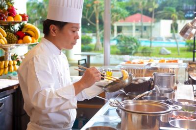 レストラン ラグナガーデンホテルの写真