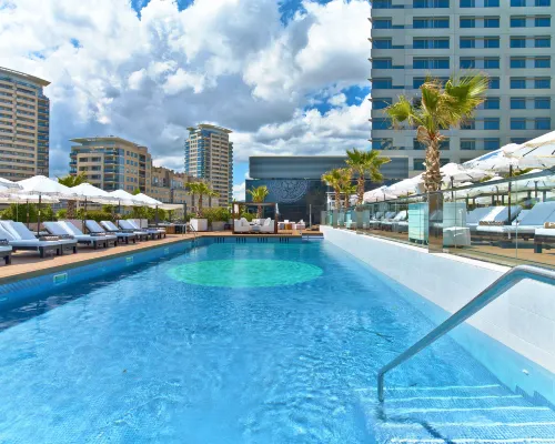 Hilton Diagonal Mar Barcelona Hotels near Diagonal Mar