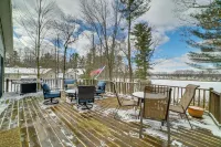 Fish, Hike and Hunt Lakeside Newaygo Cottage - 3-Star