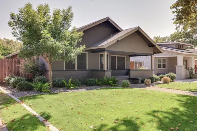 Sunny Turlock Cottage Walk to Downtown! Hotels near Stanislaus County Fairgrounds & Event Center