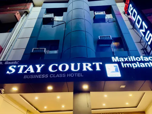 Stay Court - Business Class Hotel - Near Central Railway Station Hotels in Chennai
