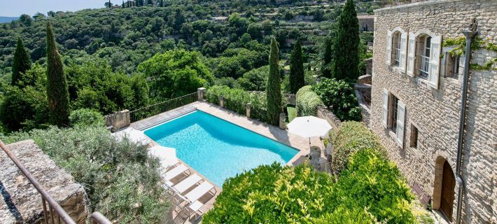 Vue D'exception À Gordes ゴルドのホテル