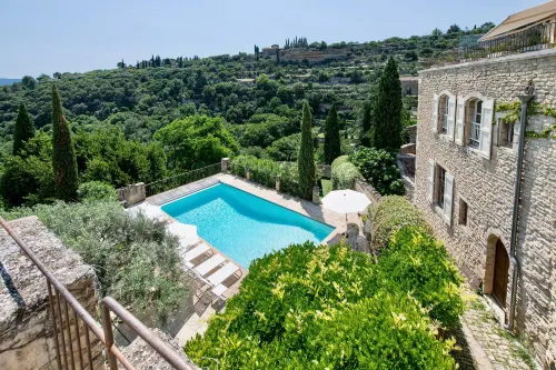 Vue D'exception À Gordes