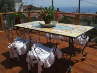 Apartment Sunset - Sorrento coast, with sea view, pool, garden, parking, WiFi