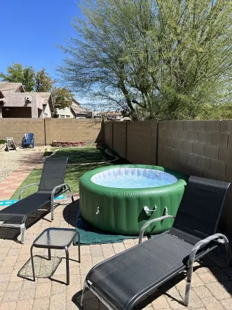 NEW! Amazing North Peoria Home with Outdoor SPA,  TVs, Hiking Backyard Trail