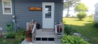 2 bedroom house on Manistique Lake