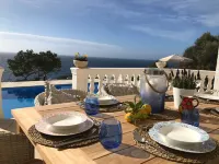 180 degree sea view 1st sea line, private*large pool*great garden *WIFI