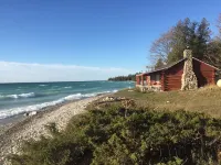 Rustic Authentic Michigan Log Cabin