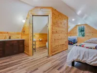 Hygge Lodge is a gorgeous lakefront gathering place for year round family fun.