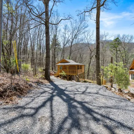 NEW Cabin 15 min to Asheville with Blue Mountain Views!