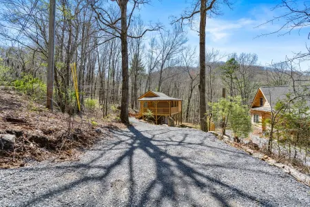 NEW Cabin 15 min to Asheville with Blue Mountain Views!
