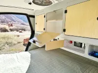 Red Rock Base Camps Teardrop Trailer #1. Take your hotel room outside! 모아브 밸리 주변 호텔